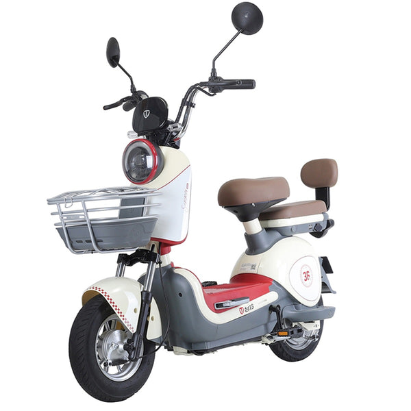 Scuter electric KUBA SWEET fara permis viteza maxima 25 km/h autonomie 50 km putere 1000W acumulatori 48V/12Ah