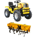 ProGARDEN Campo T12 Minitractor G2.1 4x4, 12CP, diesel, hidraulica fata-spate, roti 6.00-12 cu freza tractata 90 cm