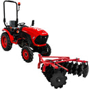 Tractor Rotakt Transalpin 2 motor 26.5 CP diesel 3 cilindri 1.532 cmc tractiune 4x4 + grapa cu disc latime lucru 130 cm
