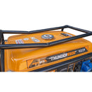 RESIGILAT: Generator rezidential AgroPro THUNDER5500 Hibrid Benzina/GPL putere max 5.5 kW Euro 5 motor 15 CP 420 cmc rezervor 25 L AVR pornire electrica permite automatizare ATS monofazat roti manere transport