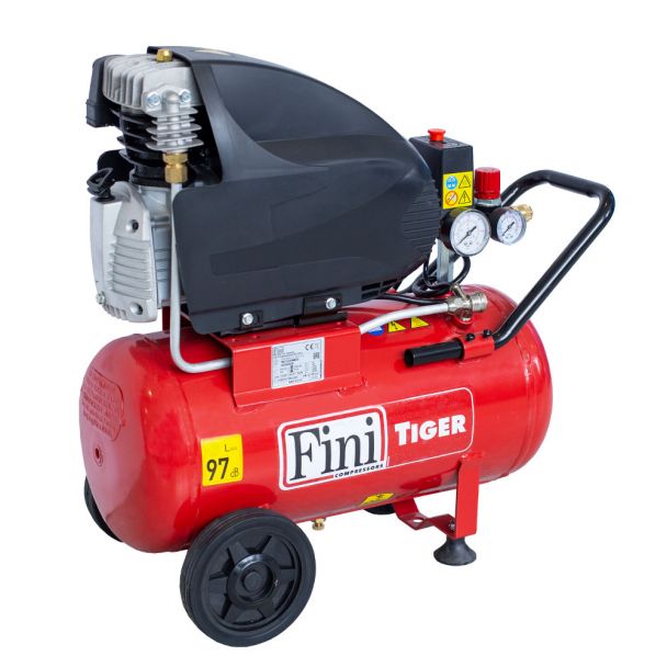 Compresor de aer Fini TIGER265M 24 l 1500 W 10 bar 250 l/min