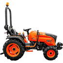 Tractor ACE VEER 3000 4WD motor Mitsubishi 25 CP diesel rezervor 25 L 9+3 viteze tractiune 4x4 servo directie anvelope profil agricol 6.00-12" & 8.3x20" + Freza de pamant TANGO