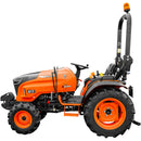 Tractor ACE VEER 3000 4WD motor Mitsubishi 25 CP diesel rezervor 25 L 9+3 viteze tractiune 4x4 servo directie anvelope profil agricol 6.00-12" & 8.3x20" + Tocator vegetal / Mulcher cu cadru fix GINGER