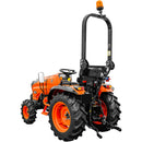 Tractor ACE VEER 3000 4WD motor Mitsubishi 25 CP diesel rezervor 25 L 9+3 viteze tractiune 4x4 servo directie anvelope profil agricol 6.00-12" & 8.3x20" + Tocator vegetal / Mulcher cu cadru fix GINGER