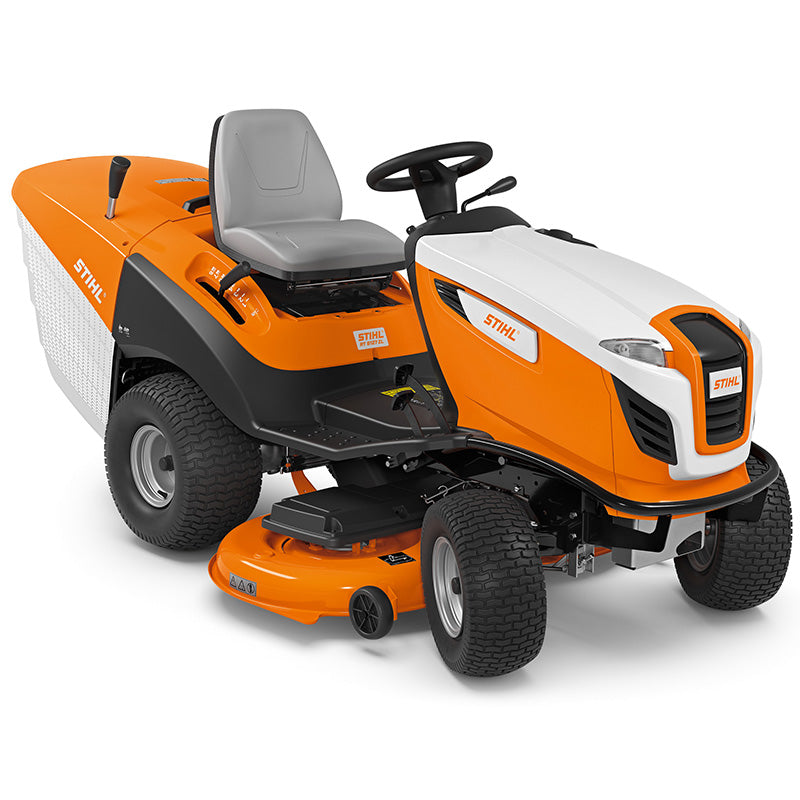 Tractoras de tuns gazon STIHL RT 6127 ZL putere 21CP benzina latime taiere 125 cm cos colector 350 L afisaj LCD