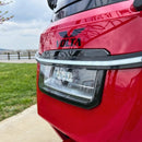 Tricicleta electrica Voltarom VM5 putere 1000W  72V 20Ah viteza 25Km/h cu cabina fara permis-Rosu