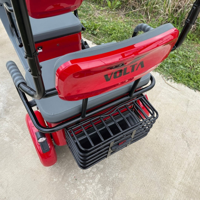 Tricicleta electrica Voltarom VM5 putere 1000W  72V 20Ah viteza 25Km/h cu cabina fara permis-Albastru