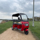 Tricicleta electrica Voltarom VM5 putere 1000W  72V 20Ah viteza 25Km/h cu cabina fara permis-Rosu