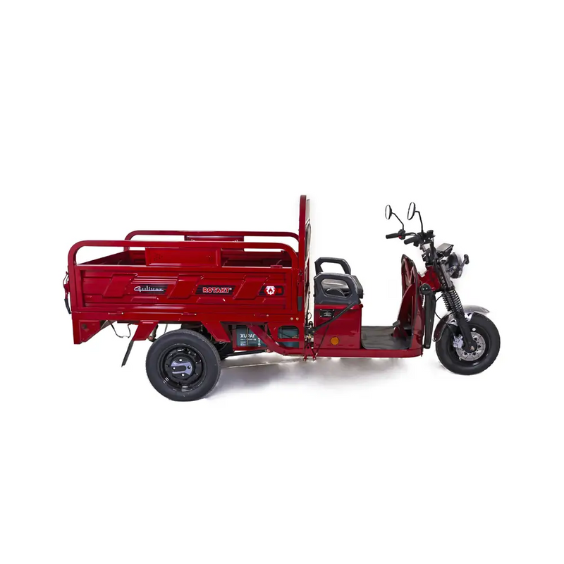 Tricicleta electrica Rotakt Guliver putere 2000W viteza 25 km/h autonomie 68 km baterie Plumb-Acid 72V/58Ah greutate admisa 617kg fara permis - gri