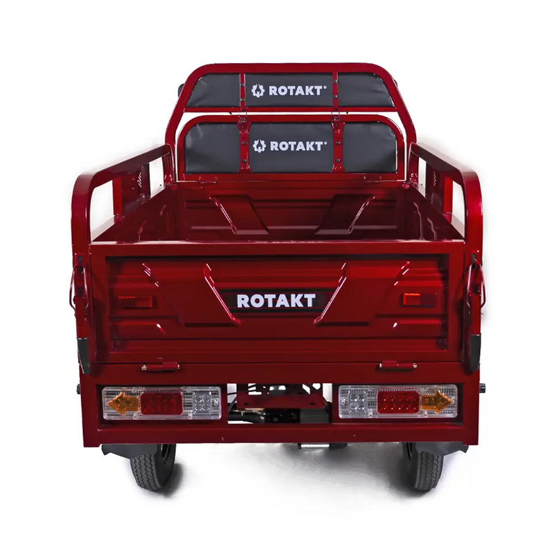 Tricicleta electrica Rotakt Guliver putere 2000W viteza 25 km/h autonomie 68 km baterie Plumb-Acid 72V/58Ah greutate admisa 617kg fara permis - albastru