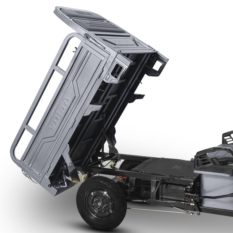 Tricicleta electrica Voltarom Hercules putere 3900W viteza 25km/h autonomie 70km acumulatori 72V/80Ah greutate admisa 639kg fara permis