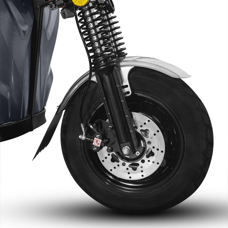 Tricicleta electrica Voltarom Hercules putere 3900W viteza 25km/h autonomie 70km acumulatori 72V/80Ah greutate admisa 639kg fara permis