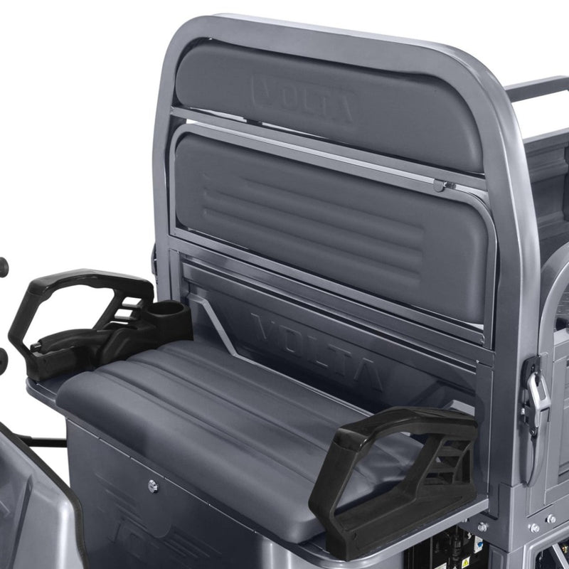 Tricicleta electrica Voltarom putere 2500W 25km/h autonomie 50 Km 75V 45Ah bena 150x100x45 cm basculabila -Gri