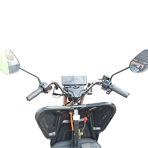 Tricicleta electrica Voltarom TET-0071 putere 1600W viteza 25km/h autonomie 60km acumulator 60V/20Ah fara permis