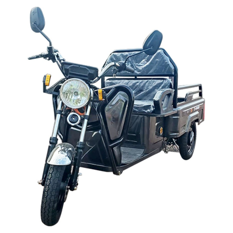 Tricicleta electrica Voltarom TET-0071 putere 1600W viteza 25km/h autonomie 60km acumulator 60V/20Ah fara permis