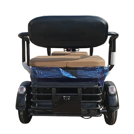 Tricicleta electrica Voltarom TET-0072 motor1800W viteza 25 km/h autonomie 60 km 2 locuri fara permis