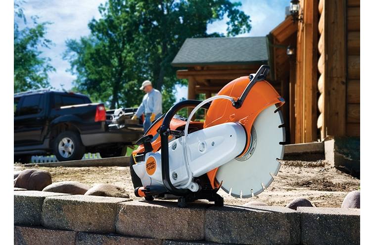 Masina debitat STIHL TS 420 putere 3.2 kW benzina disc 35 cm