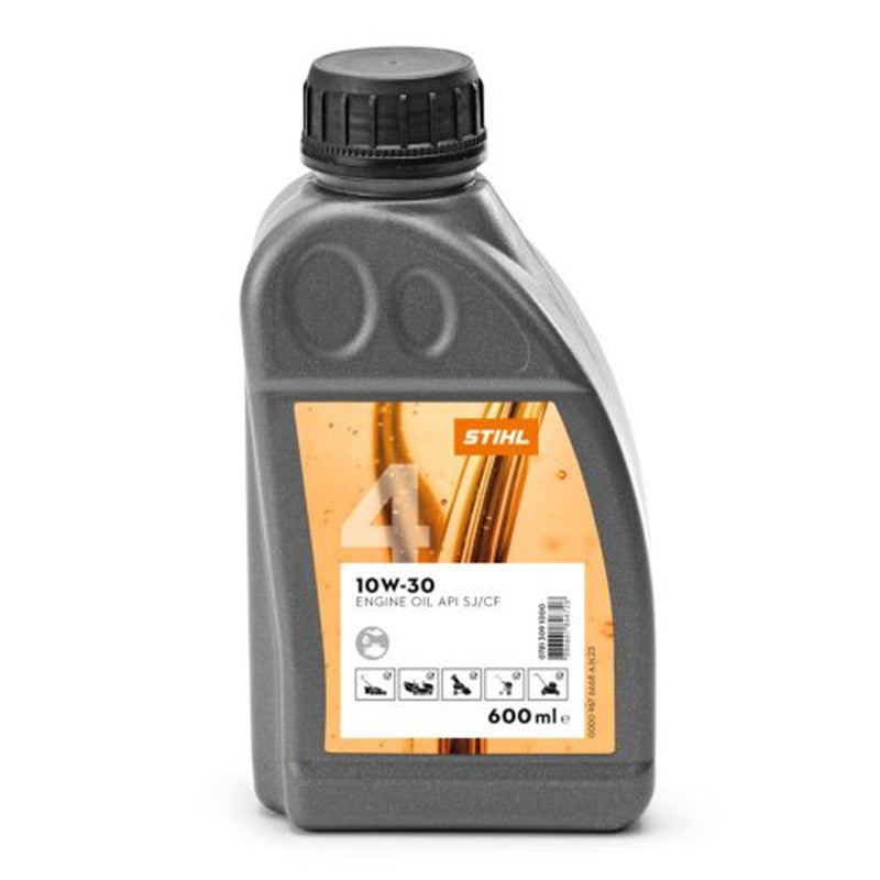 Ulei de motor STIHL HD 10W-30 utilizare pana la -30°C cantitate 600 ml