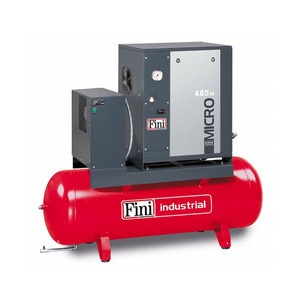 Compresor de aer cu surub Fini MICRO SE 4.0-10-200ES 400 V 200 l 4 kW 10 bar 485 l/min cu uscator