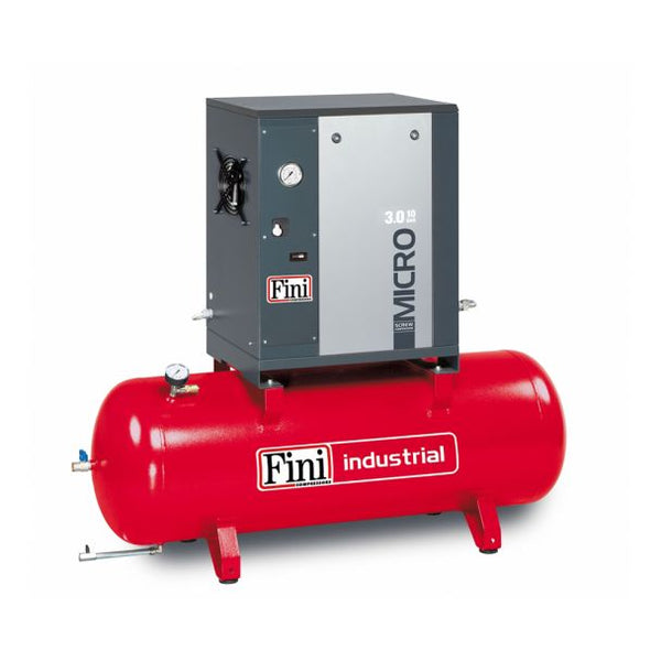 Compresor de aer cu surub Fini MICRO SE 3.0-10-200 400 V 200 l 3 kW 10 bar 385 l/min