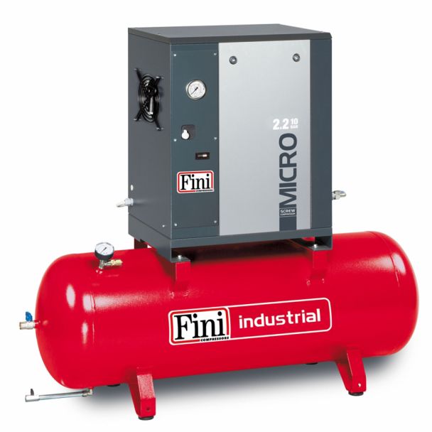 Compresor de aer cu surub Fini MICRO SE 2.2-10-200 400 V 200 l 2.2 kW 10 bar 240 l/min
