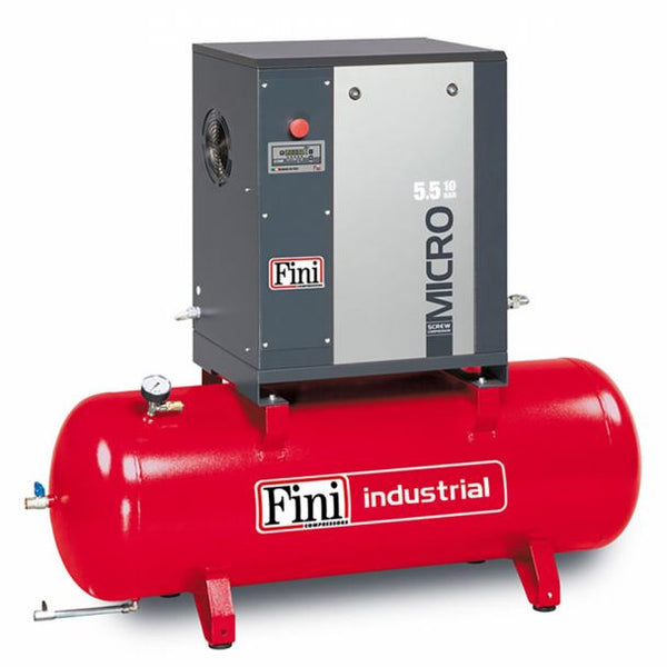 Compresor de aer cu surub Fini MICRO 5.5-10-500 400 V 500 l 5.5 kW 10 bar 650 l/min