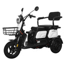 Tricicleta electrica Voltarom APM2 putere 1000 W 20 AH 60V viteza 25 km/h autonomie 36 km fara permis culoare gri