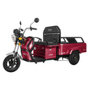 Tricicleta electrica Voltarom APT4 putere 1000 W viteza 25 km/h autonomie 41 km fara permis culoare rosu