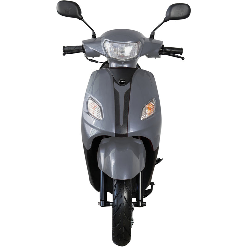 Scuter pe benzina Voltarom PS3 motor 2.8 CP 49.6 cmc viteza 45 km/h necesita permis culoare gri