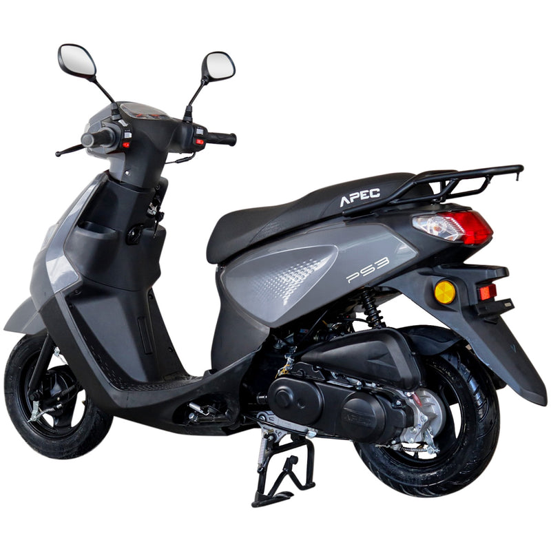 Scuter pe benzina Voltarom PS3 motor 2.8 CP 49.6 cmc viteza 45 km/h necesita permis culoare gri
