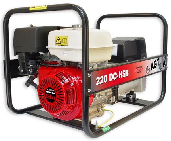 Generator sudura WAGT 220 DC HSB putere 5.2 kW 220A 400V benzina pornire manuala
