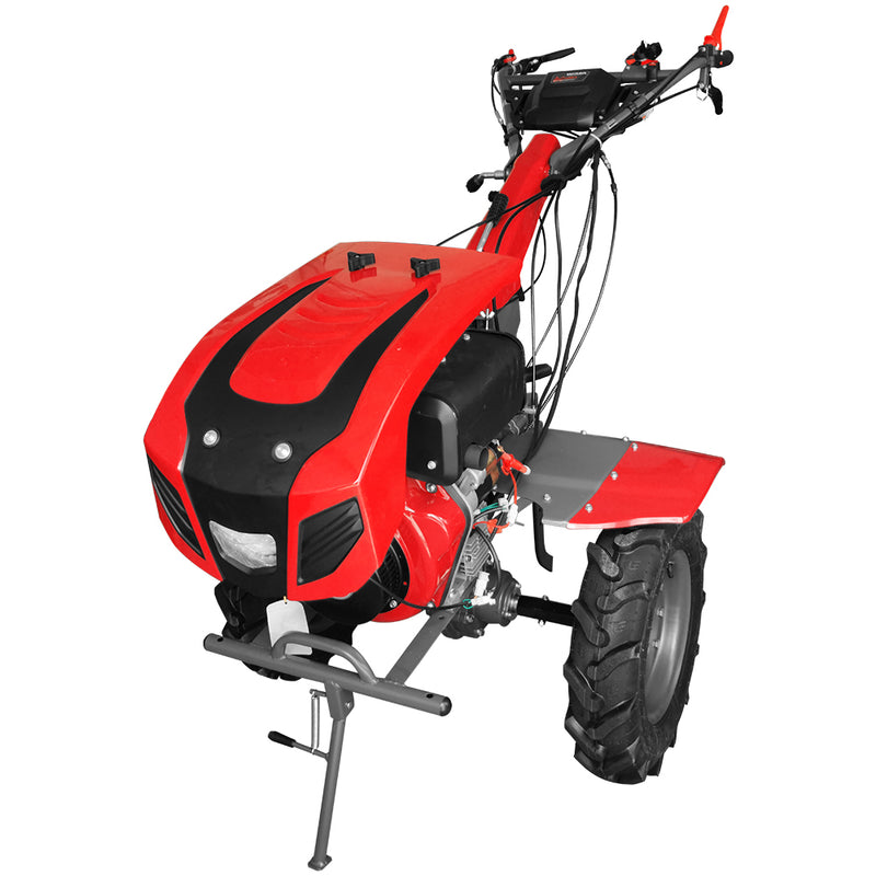 Motocultor Weima cu Diferential WM1100BE-6 Motor 12 CP Diesel 6 viteze Latime lucru 140 cm Pornire electrica remorca 5l ulei