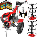 Motocultor cu diferential Weima WM1100F-6 motor 16 CP 6 viteze latime lucru 110 cm freze roti cauciuc reductor usor/greu plug reversibil 5l ulei AgroPro