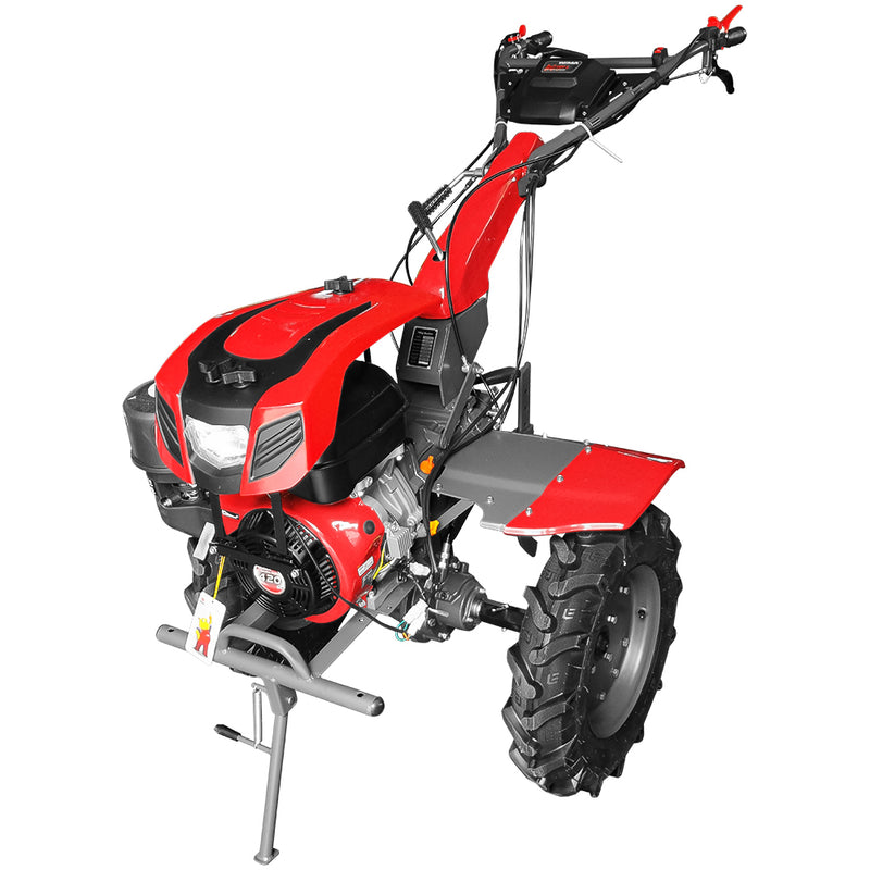 Motocultor cu diferential Weima WM1100F-6 motor 16 CP 6 viteze latime lucru 110 cm freze roti cauciuc reductor usor/greu plug reversibil 5l ulei AgroPro