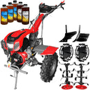 Motocultor Weima cu Diferential WM1100F-6 Motor 16 CP Benzina 6 viteze Latime lucru 110 cm roti metal plug arat rarita reglabila 5l ulei