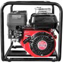 Motopompa apa curata Weima WMQGZ80-30 3" motor 6.5 CP 196 cmc 4 timpi benzina debit 60 mc/h refulare 30 m absorbtie 5 m + Furtun refulare tip pompieri 3" fara racorduri + 1l ulei motor