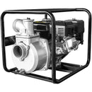 Motopompa apa curata Weima WMQGZ80-30 3" motor 6.5 CP 196 cmc 4 timpi benzina debit 60 mc/h refulare 30 m absorbtie 5 m + Furtun refulare tip pompieri 3" fara racorduri