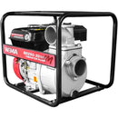 Motopompa apa curata Weima WMQGZ80-30 3" motor 6.5 CP 196 cmc 4 timpi benzina debit 60 mc/h refulare 30 m absorbtie 5 m + Furtun refulare tip pompieri 3" fara racorduri