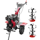 Motocultor Weima WM1100AE-6 pornire electrica motor 7 CP diesel 6 viteze latime lucru 110 cm freze roti cauciuc 4.00-10 reductor usor/greu roti metal lama cosire 5l ulei