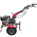 Motocultor Weima WM1100AE-6 pornire electrica motor 7 CP diesel 6 viteze latime lucru 110 cm freze roti cauciuc 4.00-10 reductor usor/greu roti metal freza tractata 5l ulei