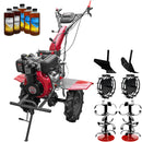 Motocultor Weima WM1100AE-6 pornire electrica motor 7 CP diesel 6 viteze latime lucru 110 cm freze roti cauciuc 4.00-10 reductor usor/greu roti metal plug arat rarita reglabila 5l ulei