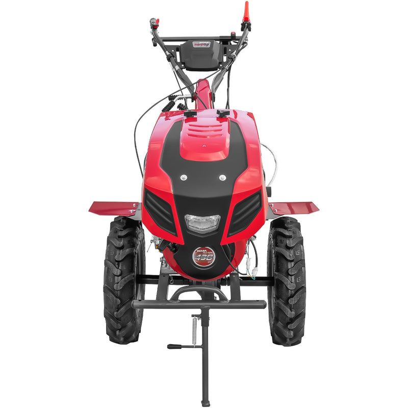 Motocultor Weima WM1100BE pornire electrica motor 10 CP diesel 2+1 viteze latime lucru 135 cm freze roti cauciuc 5.00-12" 5l ulei