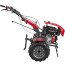 Motocultor Weima WM1100BE pornire electrica motor 10 CP diesel 2+1 viteze latime lucru 135 cm freze roti cauciuc 5.00-12" roti metal plug arat rarita reglabila plug cartofi cultivator 5l ulei