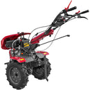 Motocultor Weima WM1100BE pornire electrica motor 10 CP diesel 2+1 viteze latime lucru 135 cm freze roti cauciuc 5.00-12" roti metal cultivator plug reversibil 5l ulei