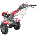 Motocultor Weima WM 1100D-6 cu diferential motor 9.5 CP 6 viteze latime lucru 110 cm freze roti cauciuc 5x12 reductor usor/greu capota cu far roti metal plug arat rarita reglabila plug cartofi 5l ulei