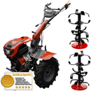 Motocultor Weima WM1100F-6 motor 16 CP 6 viteze latime lucru 110 cm freze roti cauciuc reductor usor/greu