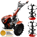 Motocultor Weima WM1100F-6 motor 16 CP 6 viteze latime lucru 110 cm freze roti cauciuc reductor usor/greu