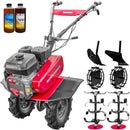 Motosapa Weima WM 900 M-3 motor 7 CP 3+1 viteze latime lucru 80-120 cm freze roti cauciuc roti metal plug arat rarita reglabila 2l ulei