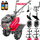 Motosapa Weima WM 900 M-3 motor 7 CP 3+1 viteze latime lucru 80-120 cm freze roti cauciuc roti metal plug arat rarita reglabila plug cartofi cultivator 2l ulei