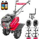 Motosapa Weima WM 900 M-3 motor 7 CP 3+1 viteze latime lucru 80-120 cm freze roti cauciuc roti metal cultivator 2l ulei